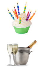 birthday-cake-champagne